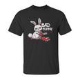 Funny Horror Rabbit Halloween Gift Evil Bad Bunny Unisex T-Shirt