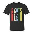 Funny Retro Skate Logo Unisex T-Shirt