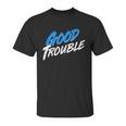 Good Trouble John Lewis Tribute Brush Stroke Unisex T-Shirt