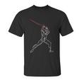 Hema Male Fencing Sketch Unisex T-Shirt