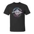 Jaws Amity Island Surf Purple Heather Unisex T-Shirt