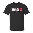 Jiu Jitsu Black Belt No Gi Light Gift Martial Arts Bjj Unisex T-Shirt