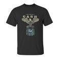 Johnny Cash Mens Jc Eagle Unisex T-Shirt