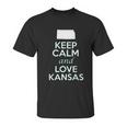 Keep Calm And Love Kansas State Unisex T-Shirt