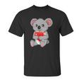 Koala Heat Valentine Funny Valentines Day Singles Gift Unisex T-Shirt