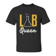 Lab Tech Queen Med Technician Funny Gift Supervisor Coworker Unisex T-Shirt