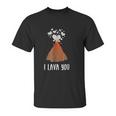 I Lava You Cute Art Gif For Human Unisex T-Shirt