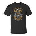 Legends Born In May 1983 38 Years Old 38Th Birthday Unisex T-Shirt