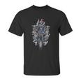 Liquid Blue Plus Size Grateful Dead Moto Sam Unisex T-Shirt