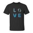 Love Dolphins Sea World Save Ocean Dolphin Lover Unisex T-Shirt