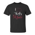 I Love And Heart The Kids Of St Jude For Runners Unisex T-Shirt