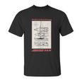 Macgregor 26M Sailboat Line Drawing Graphic Design Printed Casual Daily Basic Unisex T-Shirt