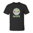 The Mandalorian The Child Nope Unisex T-Shirt