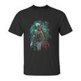 Mandalorian Warrior Graphic Unisex T-Shirt