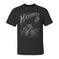 Marine Corps Usmc Marine Biker American Clasic Unisex T-Shirt