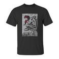 Marvel Black Widow Classic Retro Panel Art Graphic Unisex T-Shirt