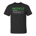 Mens Skuncle Definition - Funny Gift For Marijuana Weed Fun Uncle T-Shirt Unisex T-Shirt