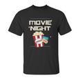 Movie Night Pop Corn Tickets Cinema Coming Soon Unisex T-Shirt