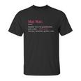 Nai Nai Funny Definition Noun Gift Another Term Unisex T-Shirt