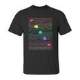 New Mexico State Landscape Line Art Design Unisex T-Shirt