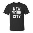 New York City Retro Vintage Big Print Unisex T-Shirt