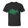 Nhl-Hartford-Whalers-Ccm-Heritage-3-Tri-Blend-Short-Sleeve-Tee---Dark-Grey-Heathered-Large Unisex T-Shirt