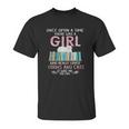 Once Upon A Time There Was A Girl Who Really Loved Books And Cats It Was Me Unisex T-Shirt