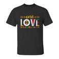 One Love Rasta Reggae Jamaica Music Lover Unisex T-Shirt