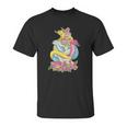 Pansexual Snake Kawaii Pastel Goth Subtle Pan Pride Unisex T-Shirt