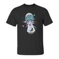 Pastel Goth Alien Abduction Aesthetic Spaceship Nu Goth Unisex T-Shirt