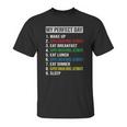 My Perfect Day Video Games Cool Gamer Play Super Smash Bros Ultimate All Day 2020 Unisex T-Shirt