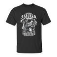 Personal Stalker Australian Shepherd Funny Unisex T-Shirt