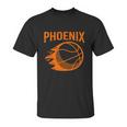 Phoenix Basketball Retro City Arizona State Bball Unisex T-Shirt