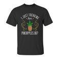 Pineapple Weed Funny Marijuana Lover Gift Unisex T-Shirt