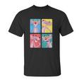 Pink Panther Colorful Portrait Unisex T-Shirt