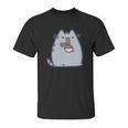 Pusheen The Cat Eating Noodles Unisex T-Shirt