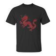 Red Chinese Firedrake Unisex T-Shirt