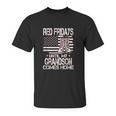 Red Fridays Until My Grandson Comes Home Military Unisex T-Shirt