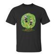 Rick And Morty Michigan Wolverines Football Unisex T-Shirt