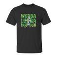 Rick And Morty Wubba Lubba Dub Dub Portal Letters Unisex T-Shirt