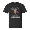 Sancho Plumbing Service Unisex T-Shirt