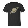 Saturn Planet Saturn Solar System Planets Astronomy Unisex T-Shirt