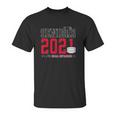 Seniors 2021 We Aced Social Distancing 101 Unisex T-Shirt