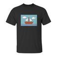 Simpsons Sailboat Painting Unisex T-Shirt