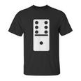 Six One Dominoes Halloween Costume Domino Game Unisex T-Shirt