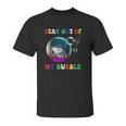 Snoopy Sleeping Stay Out Of My Bubble Unisex T-Shirt