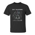 Sr71 Blackbird Specs Unisex T-Shirt