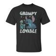 Stitch Grumpy But Lovable Unisex T-Shirt