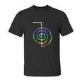 Symbol Choku Rei Gift Chakra Colors Unisex T-Shirt