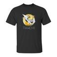 Tai Chi Yin Yang Crane Chinese Art Unisex T-Shirt